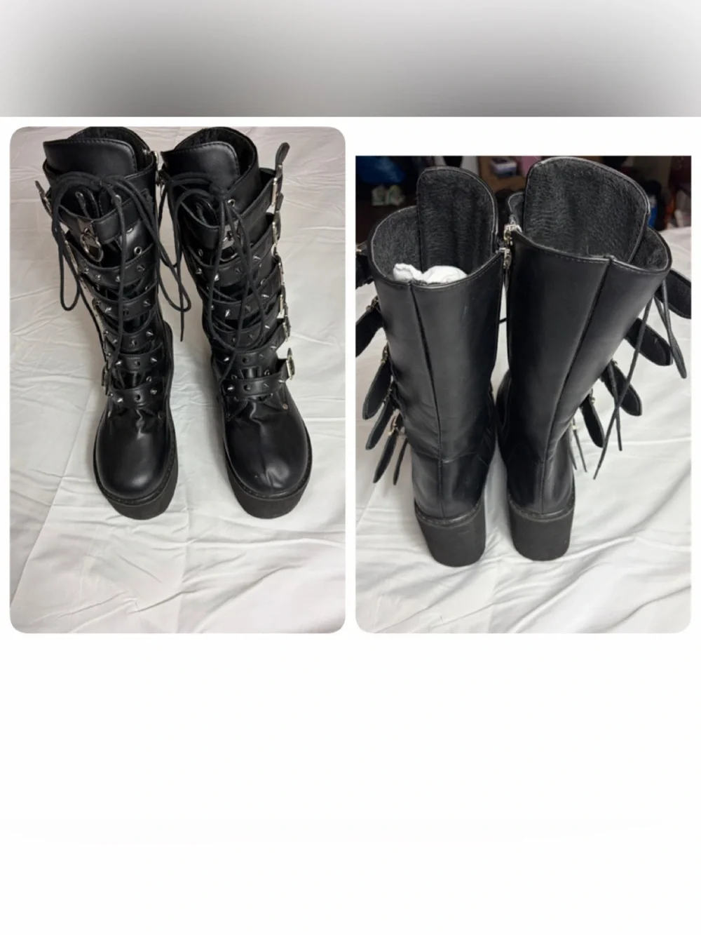 Unbranded black studded